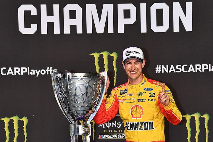 Malibu Boats Joey Logano Drives His First Championship